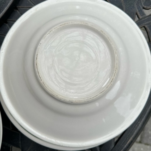 4 Vintage Mid-Century Rimmed Pasta, Salad or Soup 9” Bowls - Picture 4 of 6